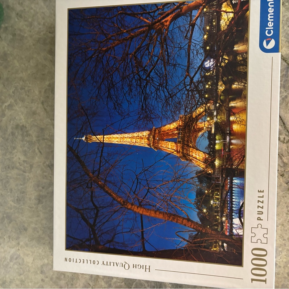 Clementoni Eiffel Tower 1000 Piece Puzzle